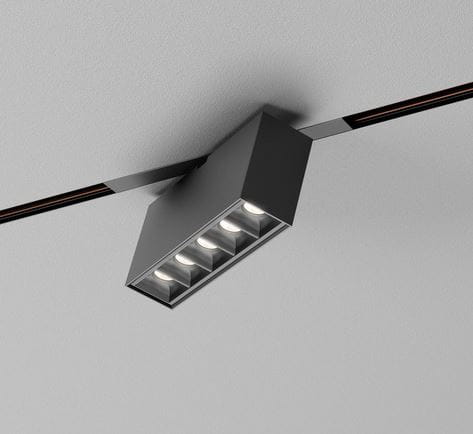 Oprawa do szynoprzewodu RAFTER points 14 LED multitrack czarny 4000K DALI - OPRAWA POEKSPOZYCYJNA