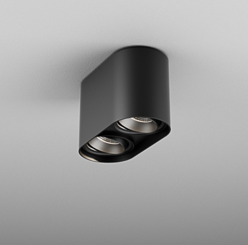 Oprawa natynkowa AQFORM VYRO x2 round move LED 