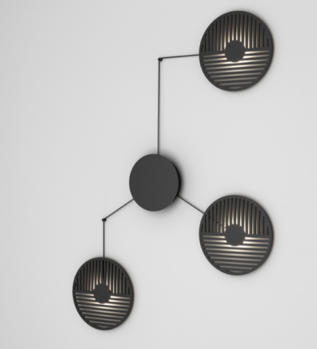 Kinkiet AQFORM IKI round LED spider 