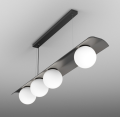 Oprawa zwieszana AQFORM MODERN BALL asymmetry x4 LED M930