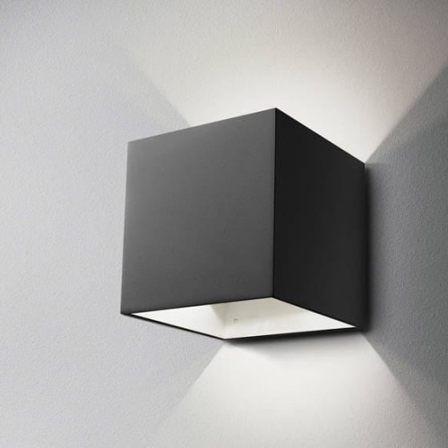 Kinkiet AQFORM MAXI CUBE LED Phase-Control czarny - OPRAWA POEKSPOZYCYJNA