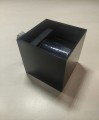 Kinkiet AQFORM MAXI CUBE LED Phase-Control czarny - OPRAWA POEKSPOZYCYJNA