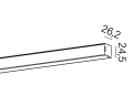 Oprawa natynkowa AQFORM ALULINE midi M930 LED