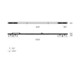 Oprawa natynkowa LABRA Ray EVO I.16 Set 4 SHOx4+LL NT