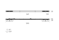 Oprawa wpuszczana LABRA Ray EVO I.16 Set 4 SHOx4+LL WP