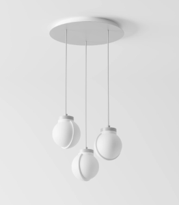 Oprawa zwieszana LABRA Supermoon ZW x3 Opal