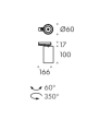 Oprawa do szynoprzewodu LABRA Texo M.60 Spotlight AD.1F