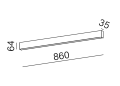 Kinkiet AQFORM RAFTER LED M930