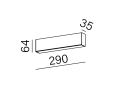 Kinkiet AQFORM RAFTER LED M930