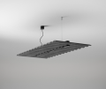 Oprawa zwieszana AQFORM AQfelt WAVE RAFTER points 86 LED M930 section