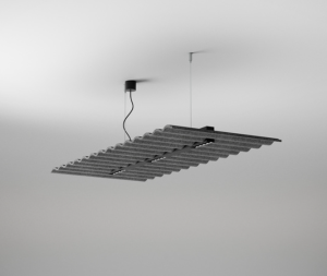 Oprawa zwieszana AQFORM AQfelt WAVE RAFTER points 86 LED M930 section