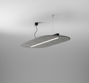 Oprawa zwieszana AQFORM AQfelt OVALL RAFTER 86 LED M930
