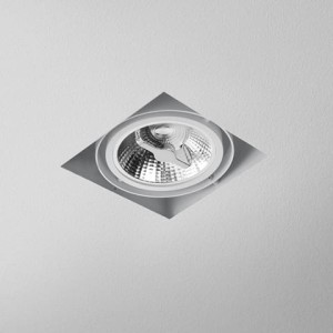 Oprawa wpuszczana AQFORM SQUARES 111x1 trimless biały - OPRAWA POEKSPOZYCYJNA