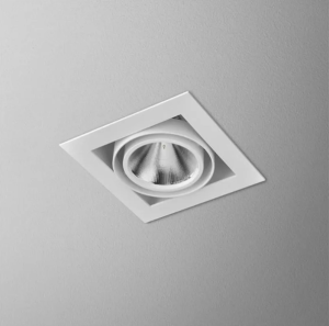 Oprawa wpuszczana AQFORM SQUARES 70x1 biały - OPRAWA POEKSPOZYCYJNA