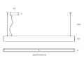 Oprawa zwieszana LABRA Ray EVO - Lightline ZW 14 LP