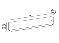 Oprawa natynkowa AQFORM SET TRU LED hermetic M930 