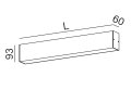 Kinkiet AQFORM SET TRU LED M930 hermetic 