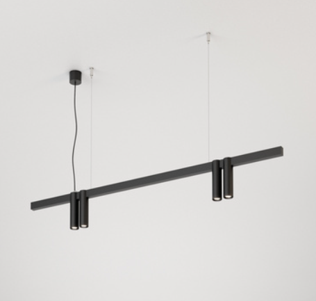 Oprawa zwieszana AQFORM PET mini horiz x4 LED 41°