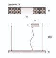 Oprawa zwieszana LABRA OPTA GRID X4 ZW | On-Off