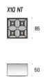 Oprawa natynkowa LABRA OPTA GRID X1Q NT | On-Off