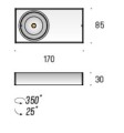 Oprawa natynkowa LABRA OPTA DISK X1 NT