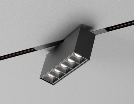 Oprawa do szynoprzewodu AQform RAFTER points 14 LED M940 50° DALI multitrack czarny dostępne 5 sztuk - OPRAWA POEKSPOZYCYJNA