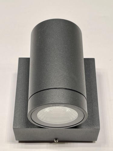 Kinkiet AQForm Pex LED 230V 4000K Hermetic Wall Antracyt Struktura - OPRAWA POEKSPOZYCYJNA