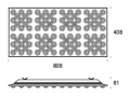 Oprawa natynkowa LABRA HALOO HO Panel 4.8 NT/KN