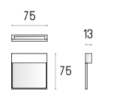 Kinkiet LABRA BOLD Q 1.0 KN LED