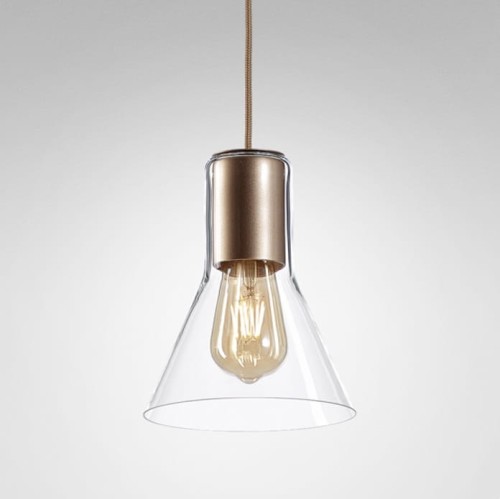 Oprawa zwieszana AQFORM MODERN GLASS Flared E27